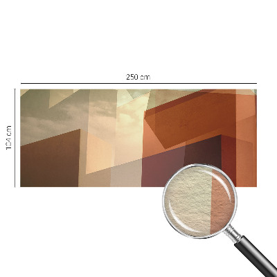 Fotomural decorativo para cabecero de cama con diseños de formas abstractas