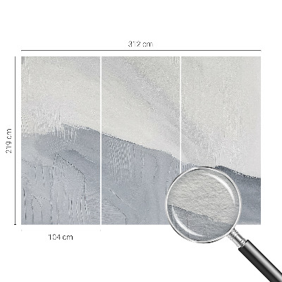 Mural decorativo con texturas sutiles