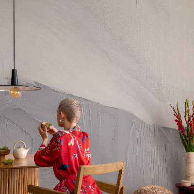 Mural decorativo con texturas sutiles