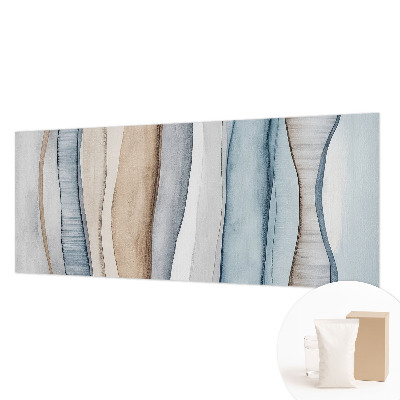 Mural de pared con estampado hermoso con un diseño de rayas abstractas