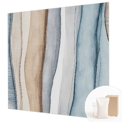 Mural de pared con estampado hermoso con un diseño de rayas abstractas