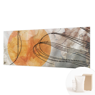 Papel mural texturado decorativo con diseño «Abstracción armoniosa»