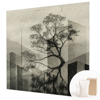 Papel mural con patrón decorativo en un diseño elegante y sofisticado