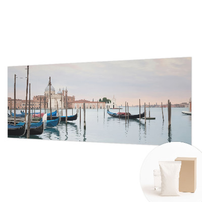 Papel mural texturado decorativo con motivo de paisaje veneciano