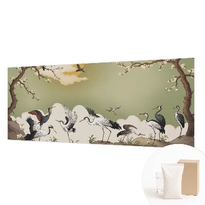 Papel mural con patrón decorativo con diseño inspirado en la naturaleza en estilo elegante