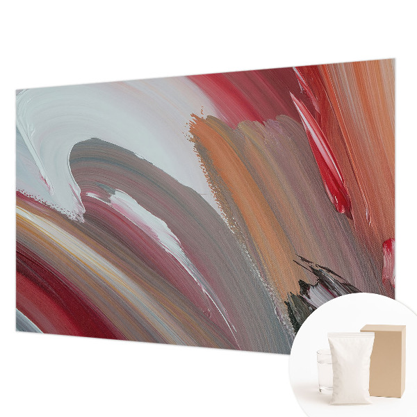 Fotomural decorativo para cabecero de cama con una expresión pictórica