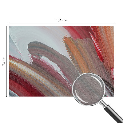 Fotomural decorativo para cabecero de cama con una expresión pictórica