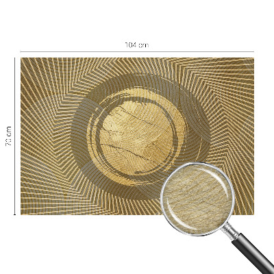 Papel mural con patrón decorativo con un diseño de líneas radiantes