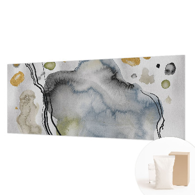 Mural de pared con estampado hermoso con diseño de acuarela abstracta