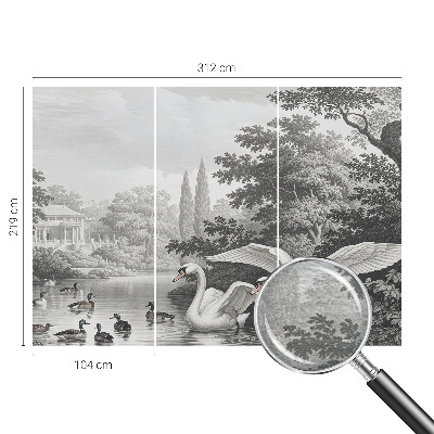 Papel mural texturado decorativo con diseño inspirado en la naturaleza para un acabado elegante