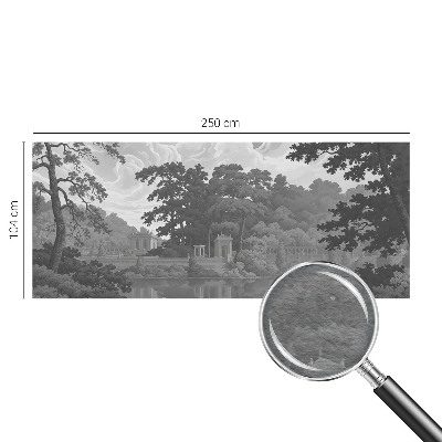 Mural de pared con estampado hermoso con un paisaje natural