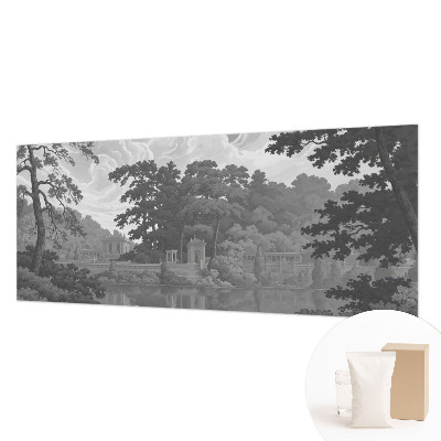 Mural de pared con estampado hermoso con un paisaje natural