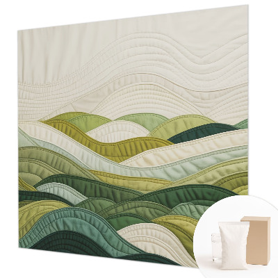 Mural decorativo con diseño Fabric Hills