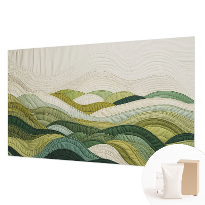 Mural decorativo con diseño Fabric Hills