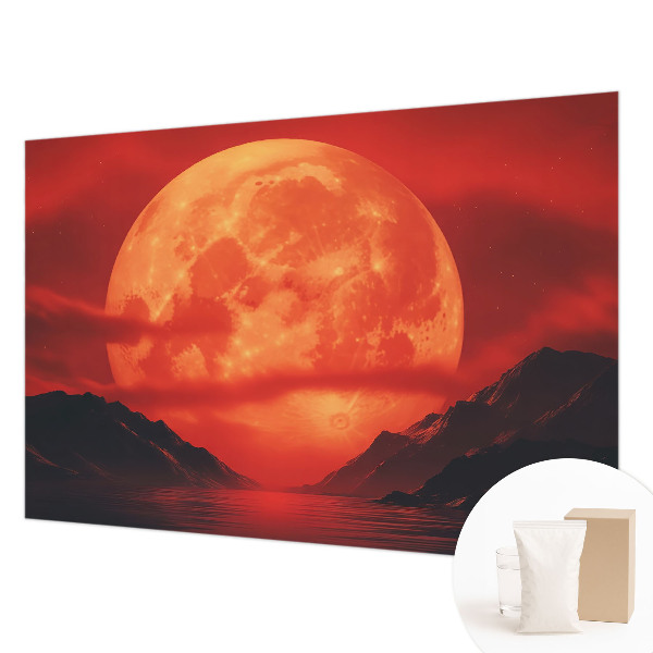 Fotomural decorativo para cabecero de cama con diseño 'Fenómeno nocturno' para cabecero