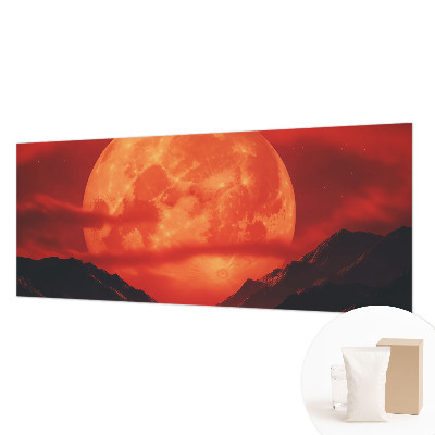 Fotomural decorativo para cabecero de cama con diseño 'Fenómeno nocturno' para cabecero