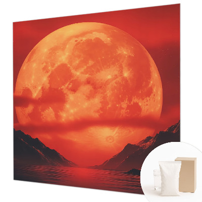 Fotomural decorativo para cabecero de cama con diseño 'Fenómeno nocturno' para cabecero