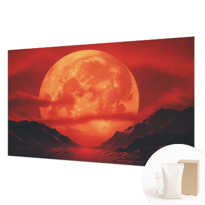 Fotomural decorativo para cabecero de cama con diseño 'Fenómeno nocturno' para cabecero