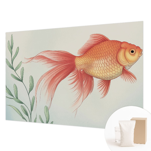 Mural decorativo con diseño 'Belleza del agua'