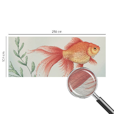 Mural decorativo con diseño 'Belleza del agua'