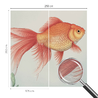 Mural decorativo con diseño 'Belleza del agua'