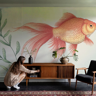 Mural decorativo con diseño 'Belleza del agua'