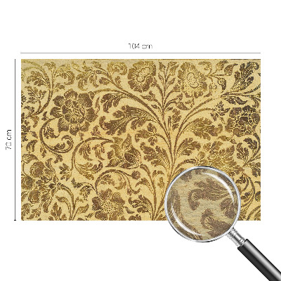 Fotomural decorativo para cabecero de cama con estampado floral