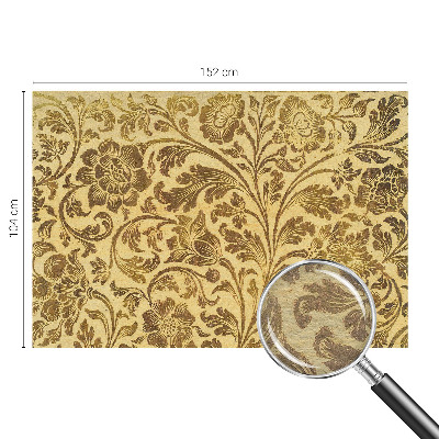 Fotomural decorativo para cabecero de cama con estampado floral