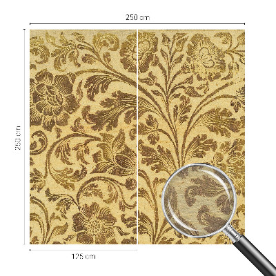 Fotomural decorativo para cabecero de cama con estampado floral