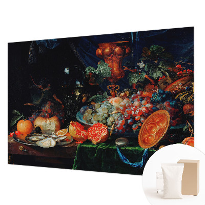 Papel mural con patrón decorativo con diseño «Abundancia frutal»
