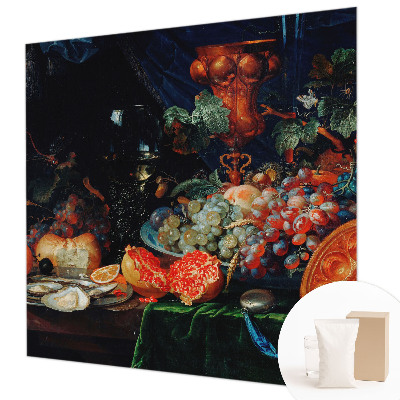 Papel mural con patrón decorativo con diseño «Abundancia frutal»
