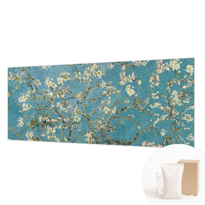 Mural de pared con estampado hermoso con ramas floridas