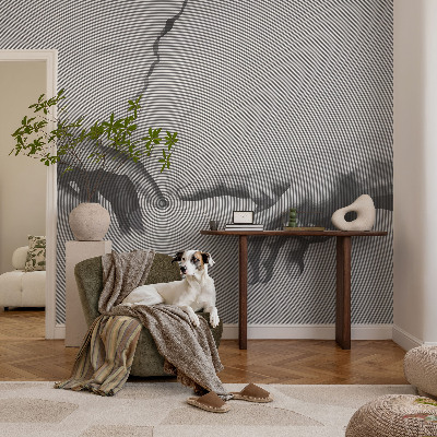 Fotomural decorativo para cabecero de cama con diseño de manos hipnóticas