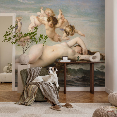 Fotomural decorativo para cabecero de cama con una escena mítica