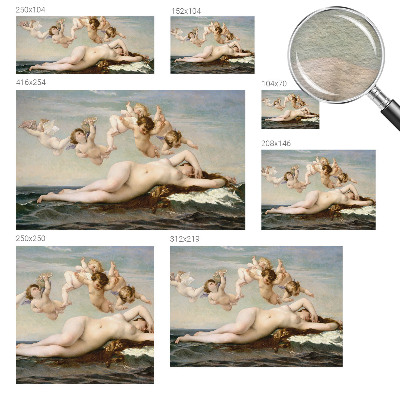 Fotomural decorativo para cabecero de cama con una escena mítica