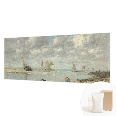 Mural de pared con estampado hermoso con paisajes marinos