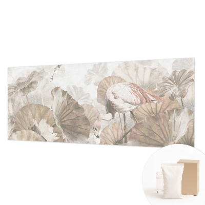 Mural de pared con estampado hermoso con un motivo de naturaleza elegante