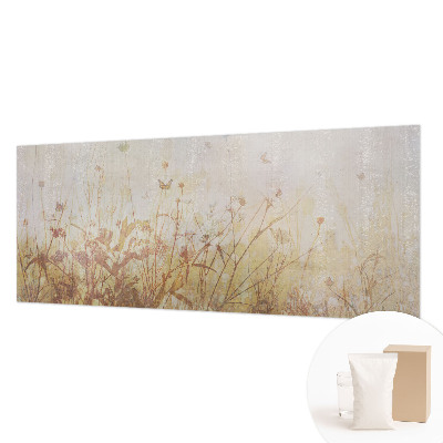Mural de pared con estampado hermoso con el diseño 'Armonía de pradera' para decorar interiores