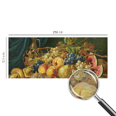 Fotomural decorativo para cabecero de cama con diseño Encanto frutal