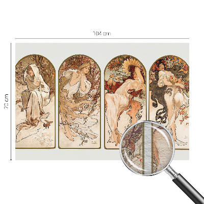 Papel mural texturado decorativo con poros de acabado fino para un aspecto femenino