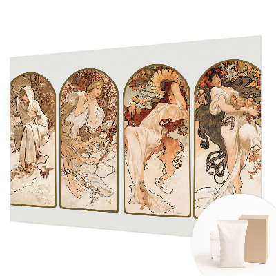 Papel mural texturado decorativo con poros de acabado fino para un aspecto femenino