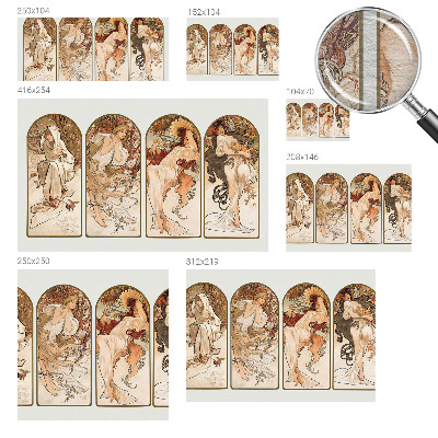 Papel mural texturado decorativo con poros de acabado fino para un aspecto femenino