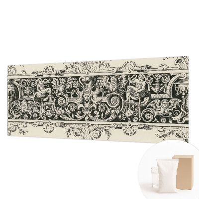 Mural decorativo con motivos mitológicos