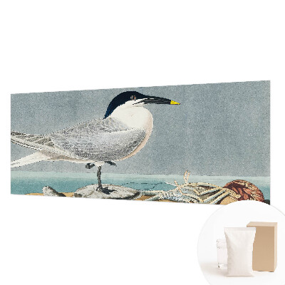 Mural decorativo con diseño de aves de estilo elegante