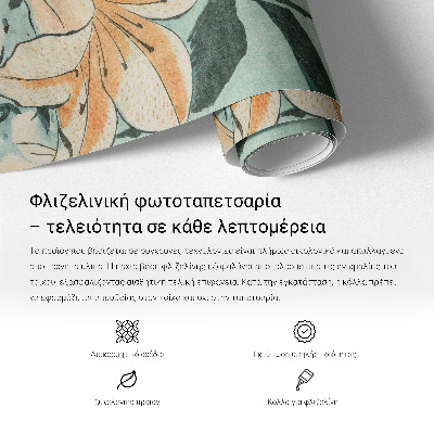 Fotomural decorativo para cabecero de cama con un gato acurrucado