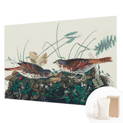 Papel mural con patrón decorativo con diseño inspirado en la naturaleza