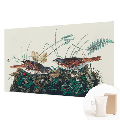Papel mural con patrón decorativo con diseño inspirado en la naturaleza