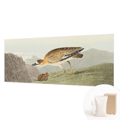 Mural de pared con estampado hermoso con ilustración de ave de montaña