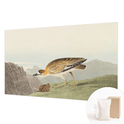Mural de pared con estampado hermoso con ilustración de ave de montaña