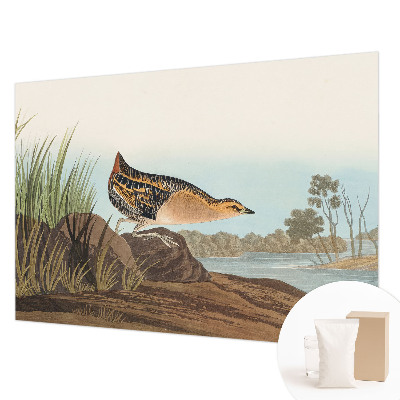 Papel mural texturado decorativo con un diseño de escena natural
